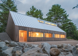 农村新斯科舍省（幻灯片）的木屋-加拿大建筑师Omar Gandhi作品