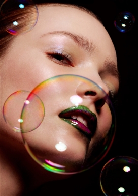 泡泡艺术人像-美国纽约Alexandra Leroy摄影师作品