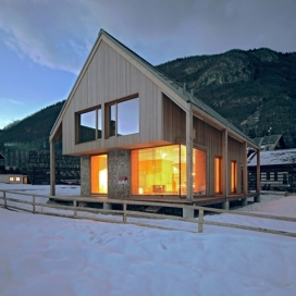 阿尔卑斯山的小屋-OFIS Arhitekti建筑师作品