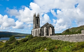 爱尔兰多尼戈尔教会古建筑壁纸