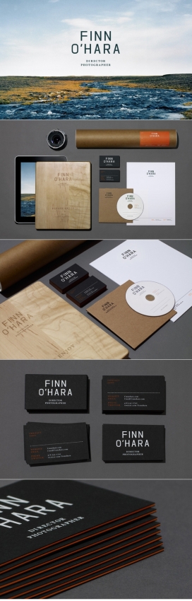 美国纽约Tag Collective设计师作品-Finn O Hara品牌手册设计