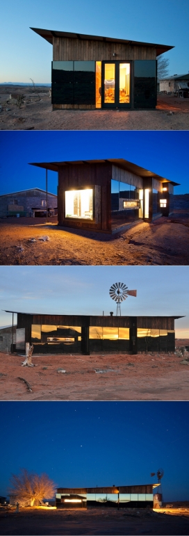 美国科罗拉多大学8位学生作品-犹他州的沙漠中的建筑