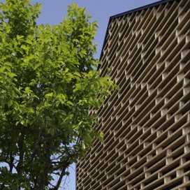 木材百叶窗建筑-日本AE5 partners建筑师作品
