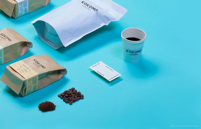 Kokomo-咖啡视觉识别系统和包装设计,以海洋