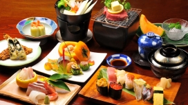 高清晰日本料理健康美食壁纸