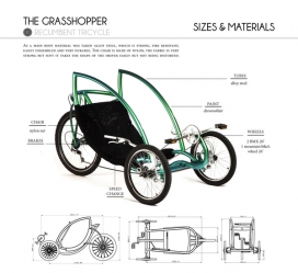 躺式三轮车-俄罗斯莫斯科Yulia Brazauskayte设计师作品