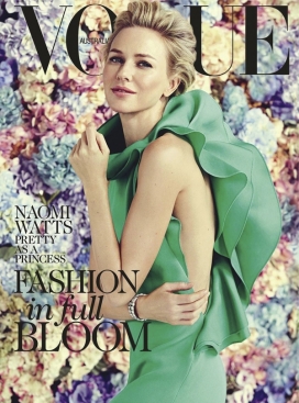 好莱坞娜奥米・沃茨魅力-Vogue时尚澳洲