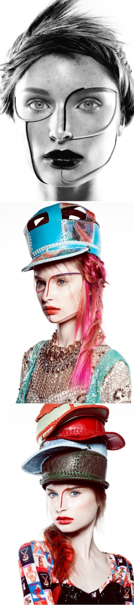 想念的脸部彩妆文化-美国纽约Yulia Gorbachenko时尚摄影师作品