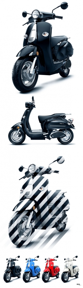 BO4电动摩托车品牌设计-德国科隆Tom Nowak设计机构作品