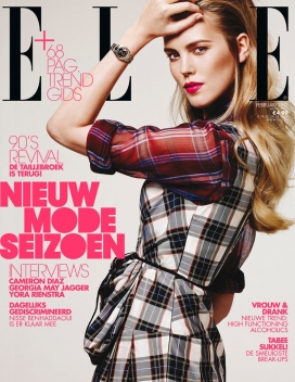 ELLE世界时装之苑荷兰2013年2月封面
