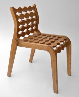 可堆叠的户外椅-西班牙Carlos Ortega家居设计师作品