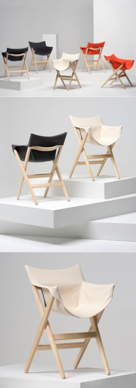 Fionda帆布家居座椅-英国设计师Jasper Morrison作品