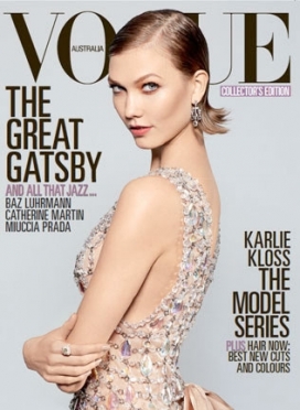 Vogue澳大利亚封面-维多利亚秘密天使卡莉・克劳斯（Karlie Kloss）主演的电影封面