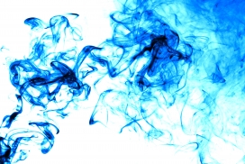 唯美流体艺术-炫彩动感烟雾水墨彩带素材图
