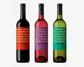 一个欢快，色彩鲜艳的Lo Virol葡萄酒包装-灵感来自于简单