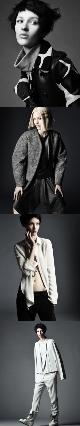 埃琳娜巴特尔斯-LOFFICIEL乌克兰7月-给人感觉强大而迷人的时装时尚秀