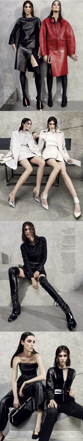 伊琳娜尼古拉-Vogue俄罗斯-时尚女性组合时装人像