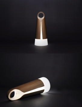 竹灯笼-用竹子做的手电筒