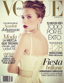 斯嘉丽・约翰逊-Vogue墨西哥2013年12月