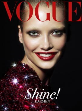 甜蜜的卡门诱惑-Vogue土耳其2013年12月
