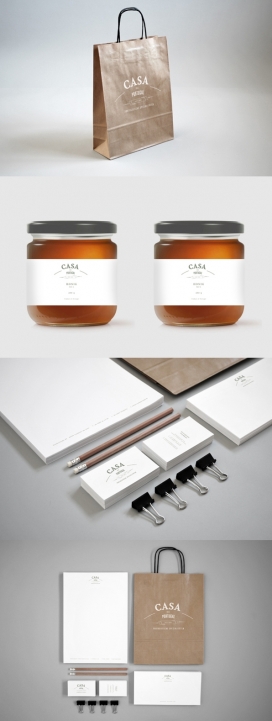 葡萄牙特色蜂蜜菜品牌包装设计