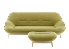 圆润的沙发-周围温柔的轮廓，像一块肥皂-法国菲利普・尼格罗设计