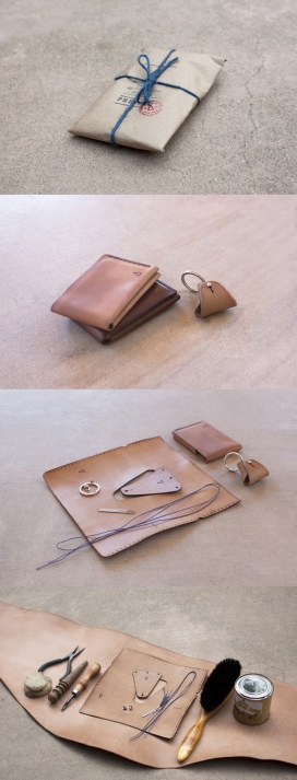 Avund | Forsta & Changer皮革钱包-斯堪纳维亚简约的设计