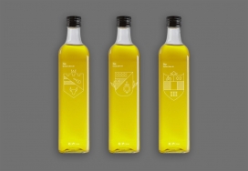 Lio廖氏橄榄油包装设计-在意大利，希腊和西班牙都有生产商，设计了传统的纹章，以反映每个国家独特的历史和文化