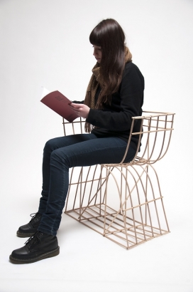 TRUNNIONS木藤条椅子设计