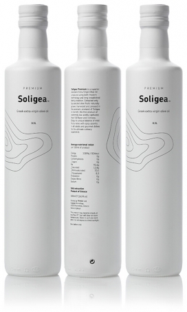 Soligea果实橄榄油包装设计