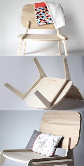 多功能木质椅子