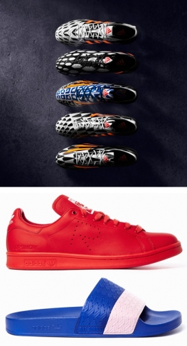 Adidas鞋集锦经典设计-比利时Raf Simons时装设计师作品