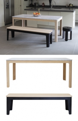 板凳餐桌设计-伦敦Dome设计公司作品