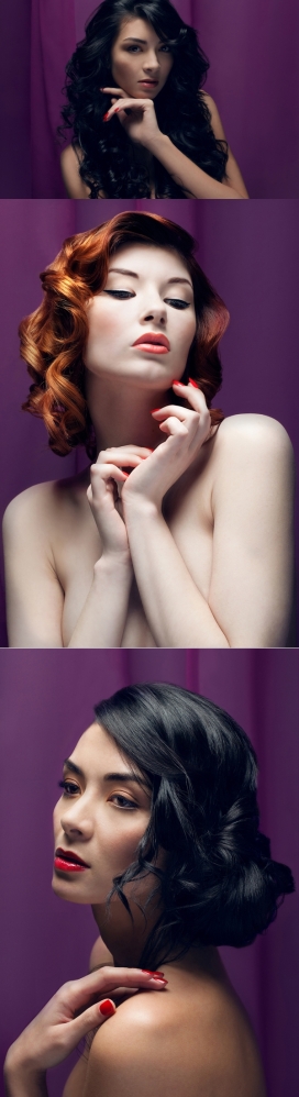 珍妮・艾洛蒂-美容美发艺术人像