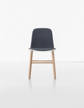 意大利克里斯塔丽娅的两个新椅子-清晰的线条和温暖欢迎的形状，完美地体现了克里斯塔丽娅的设计美学