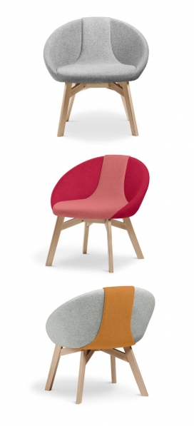 埃姆斯家具-德国Ames品牌推出的新纺织品家居设计-可以为您创造出完美现代的多功能产品空间-来自冰岛Erla Sólveig家具设计师作品，扶手椅的灵感来自一个瀑布，来庆祝她的家乡的自然美景