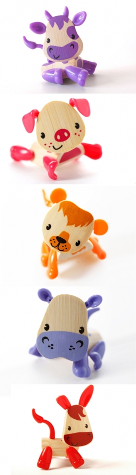 Minimals-可爱有趣的动物收藏品玩具设计