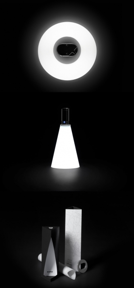 Lupine“变形金刚”袖珍灯具设计