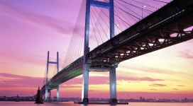 日本高架拉索吊桥
