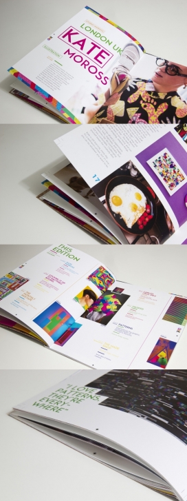 CMYK色谱杂志宣传册设计