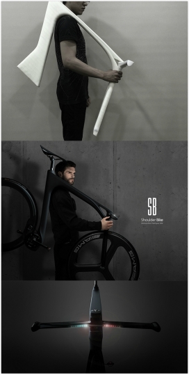 Shoulder Bike_Ver.2-概念自行车设计