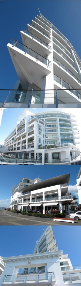 王子码头海滨公寓房屋建筑设计-100000平方米，由商业空间，海外客运码头，希尔顿酒店和400公寓万平方米组成。