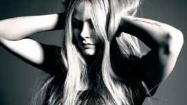 高清晰加拿大歌手明星Avril Lavigne-艾薇儿・拉维尼电脑壁纸下载