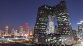 CCTV中央电视台大楼夜景壁纸