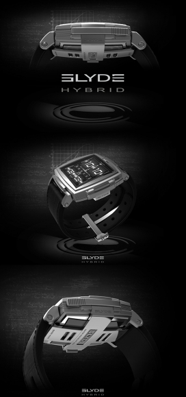 SLYDE混合动力概念机械腕表设计