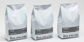 现代优雅ba.ro.co.咖啡包装设计