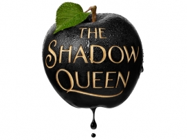苹果上的雕刻字-SHADOW QUEEN • Book Cover-影女皇书封面字体设计