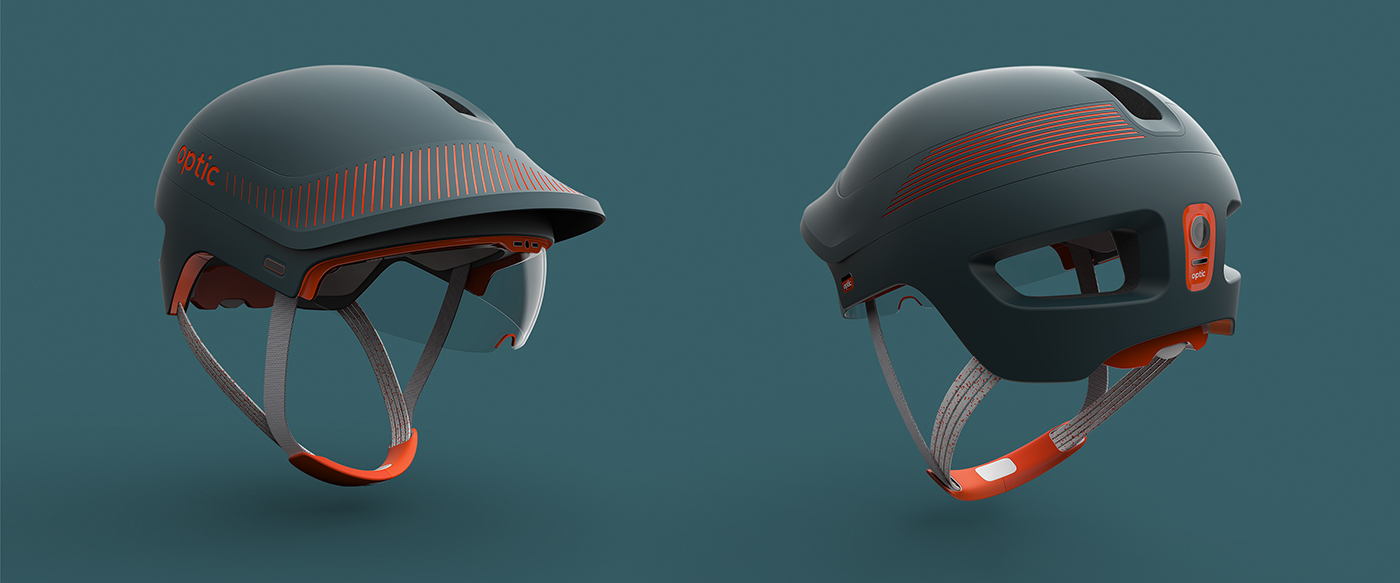 Optic-安全头盔设计