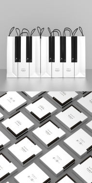MARAIS礼品盒独一无二的钢琴黑白键盘外观设计，令人难以置信的优雅美丽-灵感来自优美的和声乐器