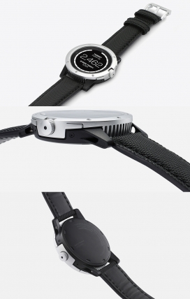Matrix Powerwatch-由意大利设计师Andrea Ponti设计的一款开创性智能手表-采用低功耗电子产品，仅消耗身体产生的热量，无需更换电池或外部电源，其形状和结构增强了其热电工程和纳米材料